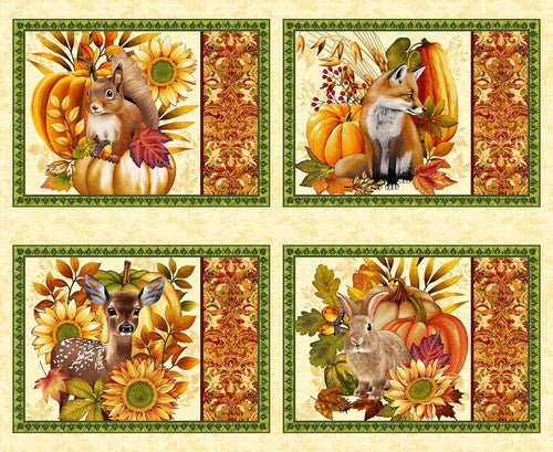 Autumn Fields - Placemats Cream