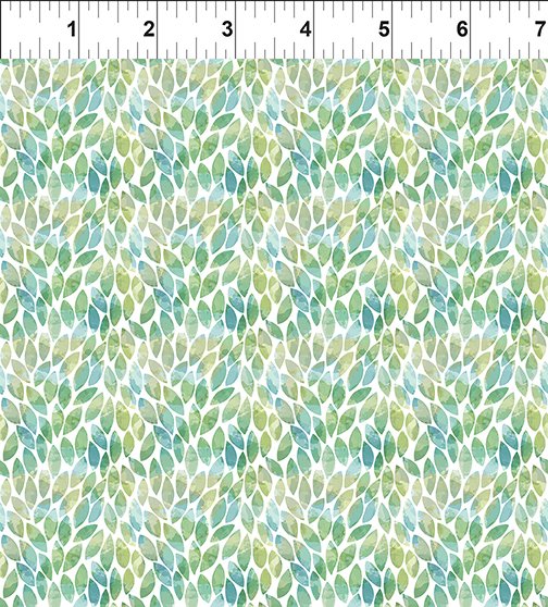 Butterfly Fantasy - Leaves Green