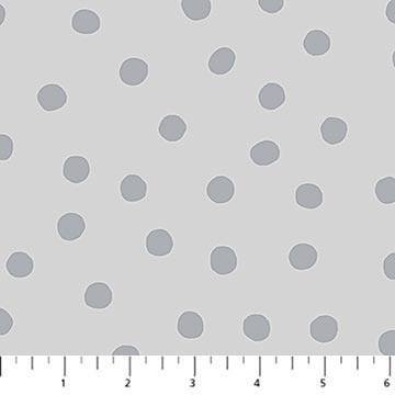 Dewfall - Large Dots Gray Pigment
