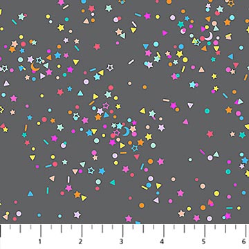 Dewfall - Sprinkles Gray Multi