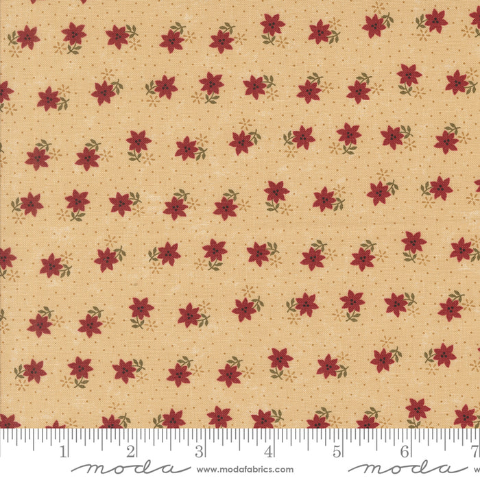 A Vintage Christmas - Cactus Florals Tan