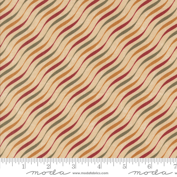 A Vintage Christmas - Candy Stripe Tan