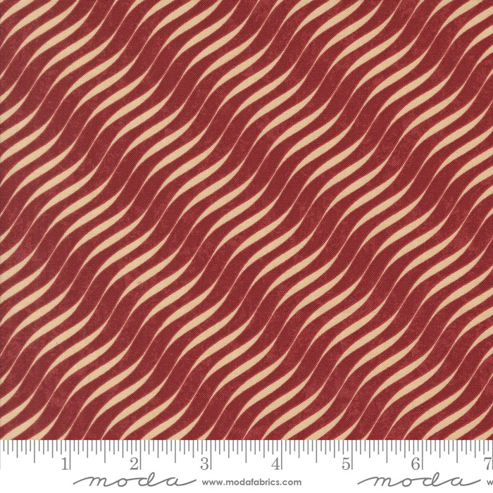 A Vintage Christmas - Candy Stripe Red
