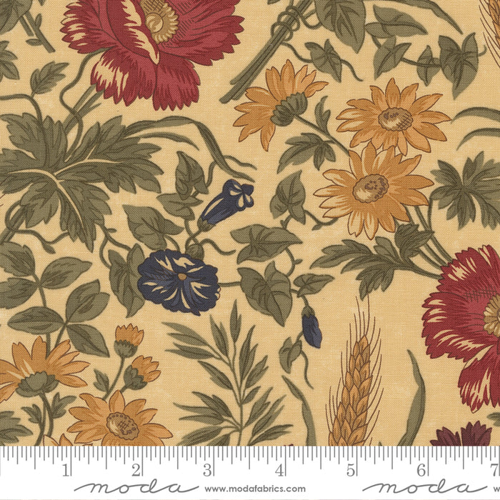Wheatland - Florals Wheat 12" Remnant