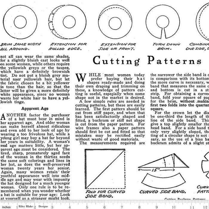 Costume Maker's Act II - Hat How To White
