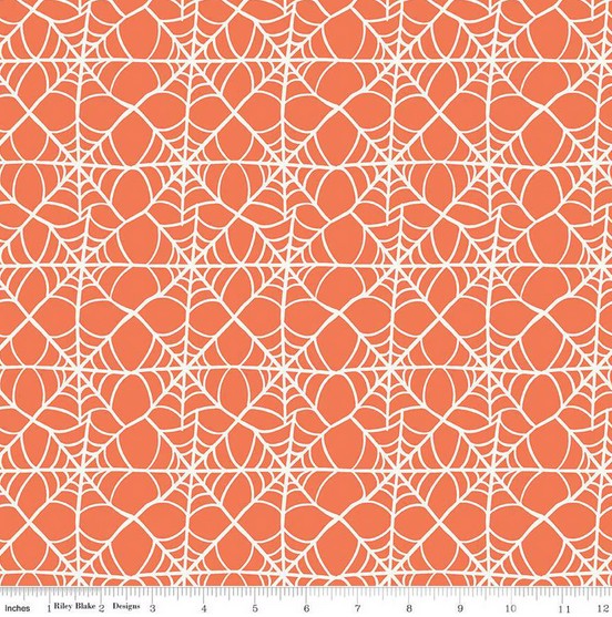 Hey Pumpkin - Webs Orange