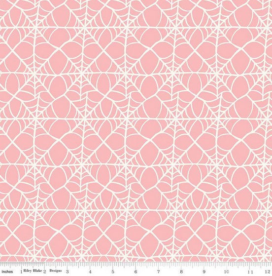 Hey Pumpkin - Webs Pink