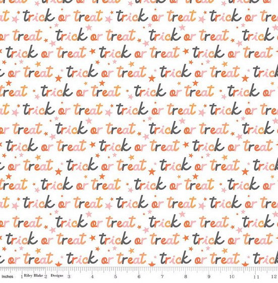 Hey Pumpkin - Trick or Treat White