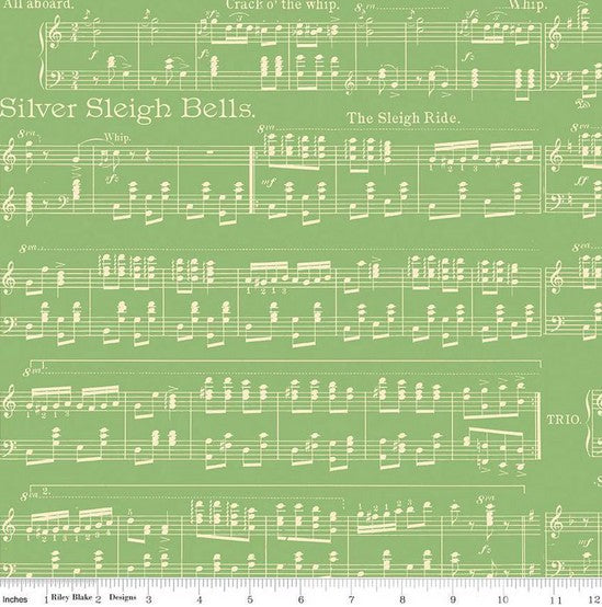 Classic Christmas - Sheet Music Green