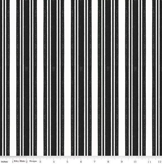 Classic Christmas - Stripe Black