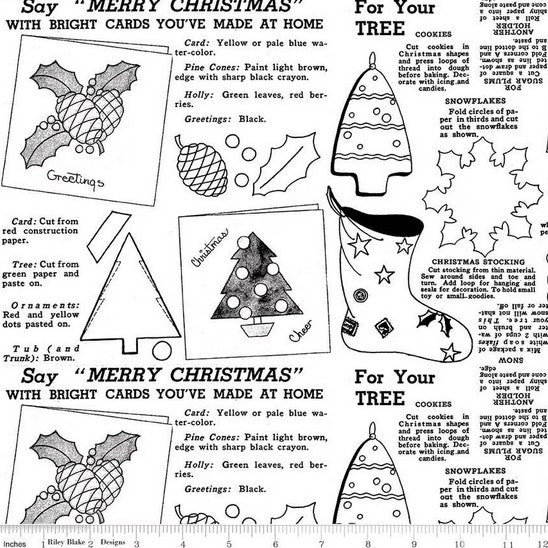 Classic Christmas - Handmade White