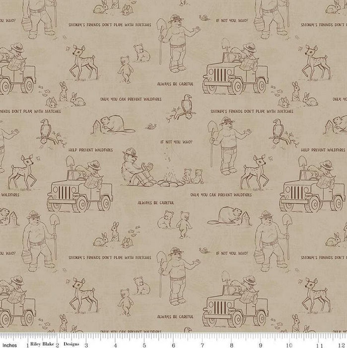 Friends of Smokey Bear - Outlines Sand