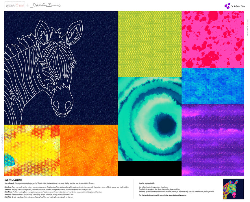 On Safari Project Panel - Zebra