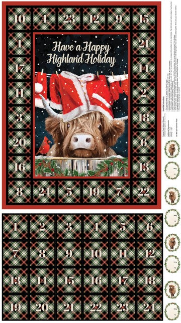 Highland Heart - Calendar Panel