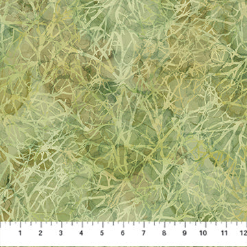 Autumn Breeze - Branches Light Green