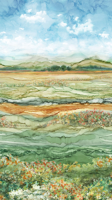 The Great Outdoors - Meadow Ombre Green