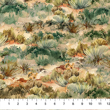 The Great Outdoors - Desert Scene Rust
