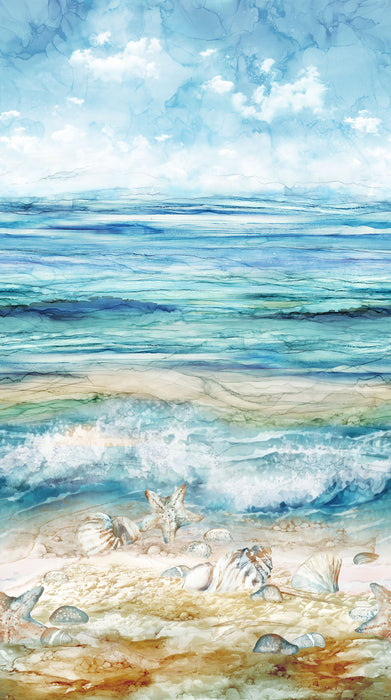 The Great Outdoors - Coastal Ombre Blue Multi