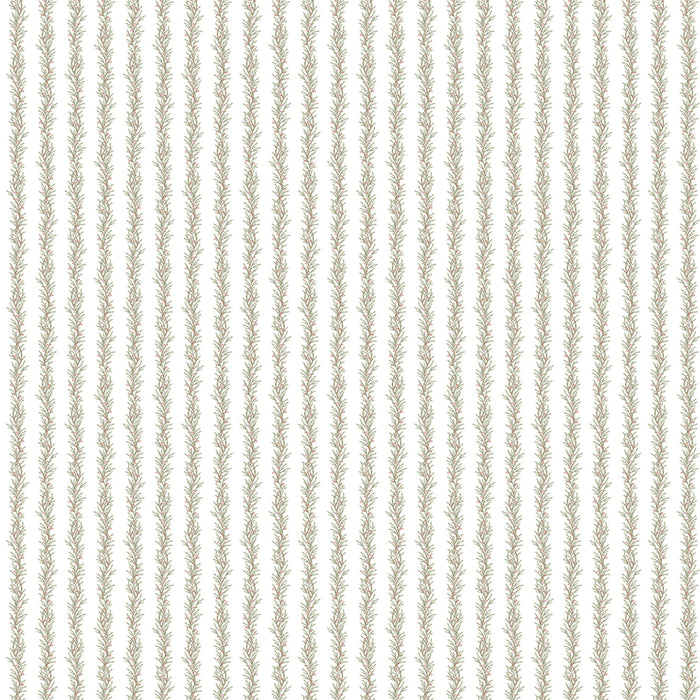 The Christmas Mouse Flannel - Greenery White