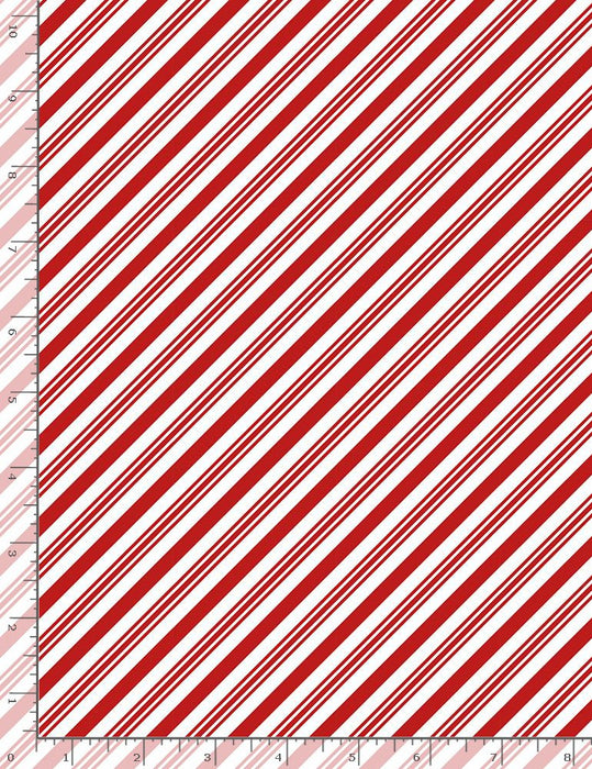 Candy Cane Stripes - Red