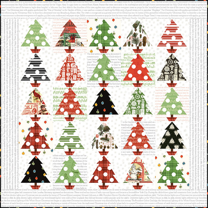 Tannenbaum Patch Quilt Pattern