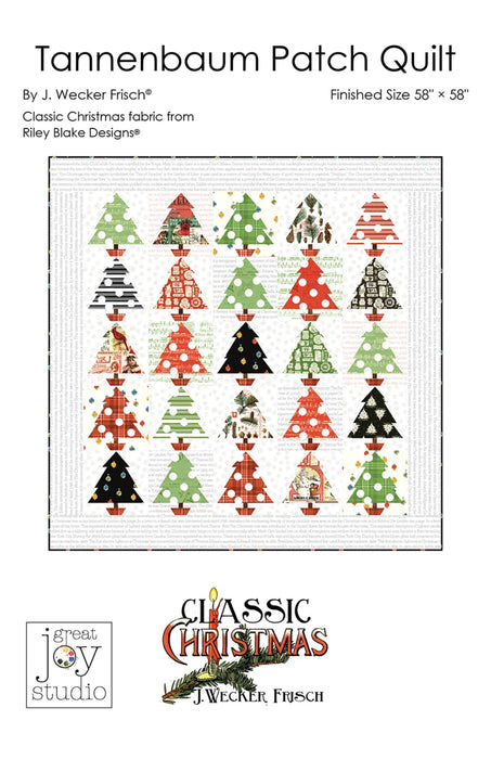 Tannenbaum Patch Quilt Pattern