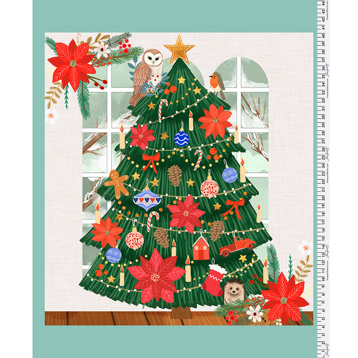Christmas Cabin - Cozy Christmas Panel