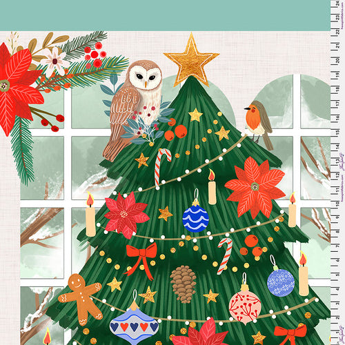 Christmas Cabin - Cozy Christmas Panel