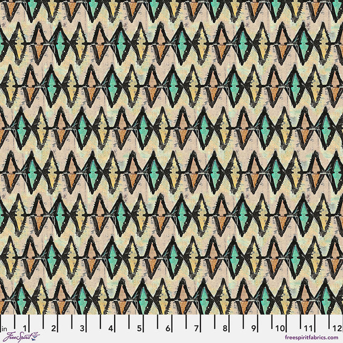 On Your Mark - Diamonds Stained Glass