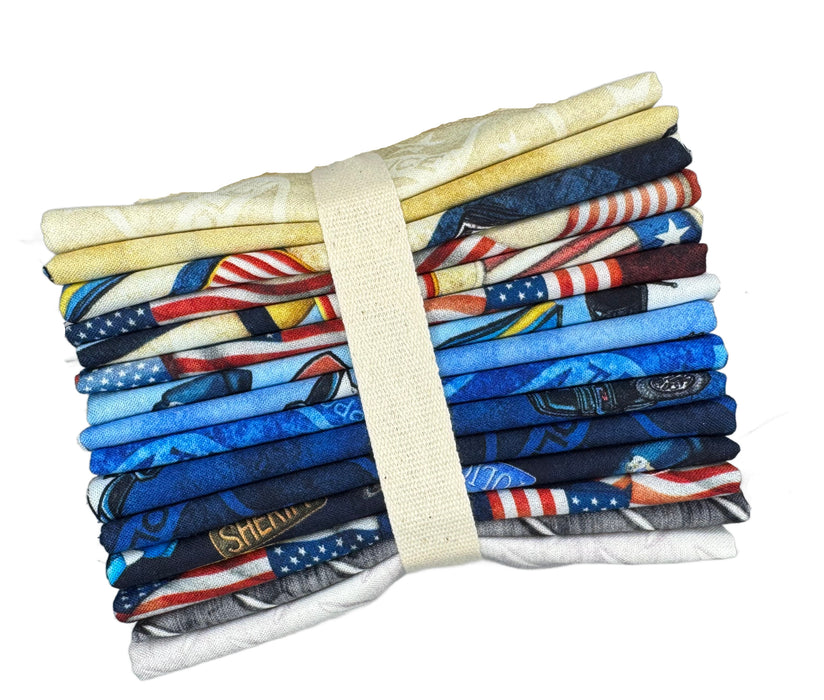 American Heroes - Police FQ Bundle