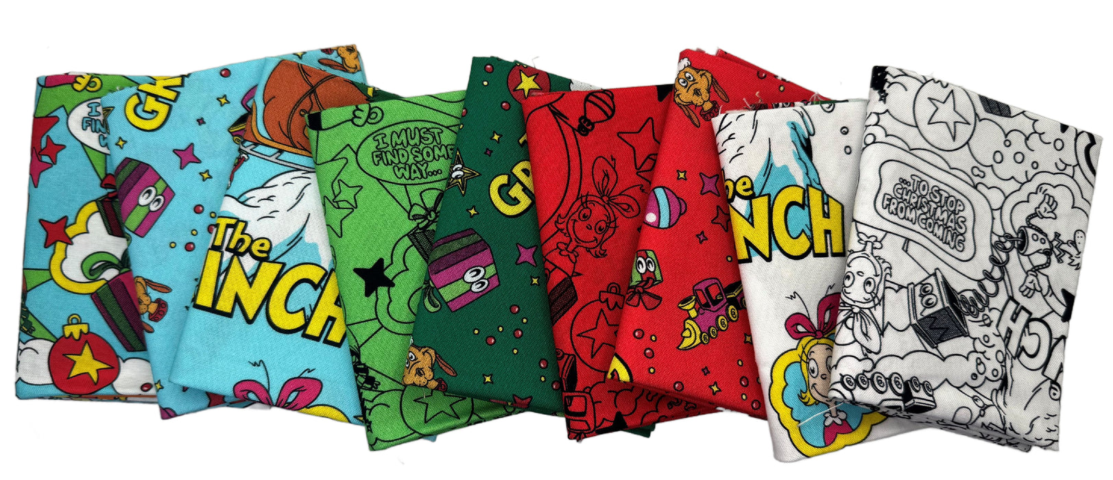 How the Grinch Stole Christmas FQ Bundle