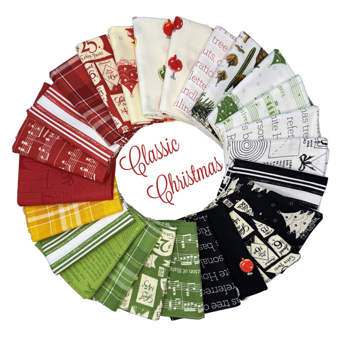 Classic Christmas FQ Bundle