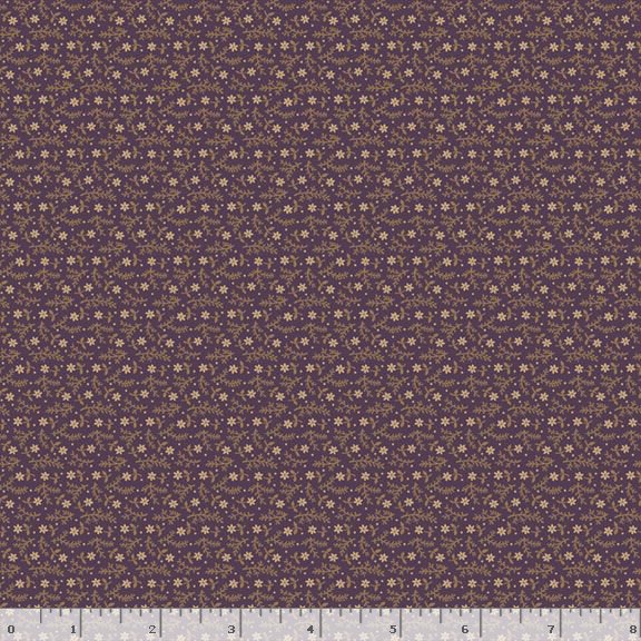 Plumberry III - Tiny Flowers Purple