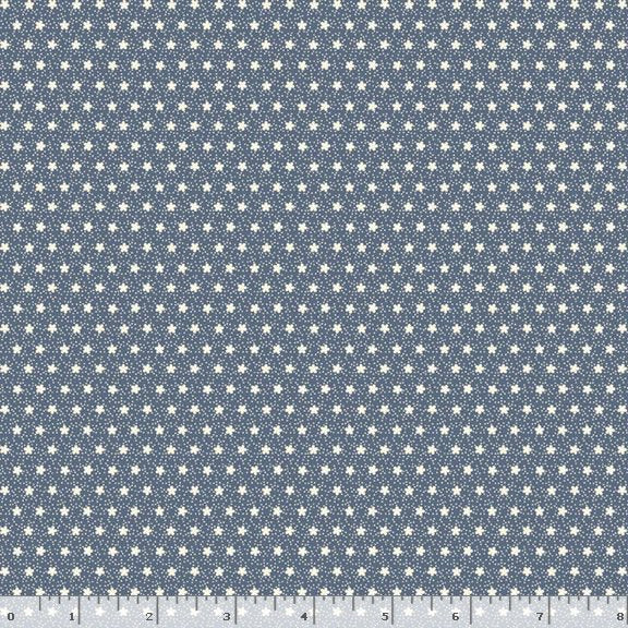 Woof & Warp - Mini Flower Blue
