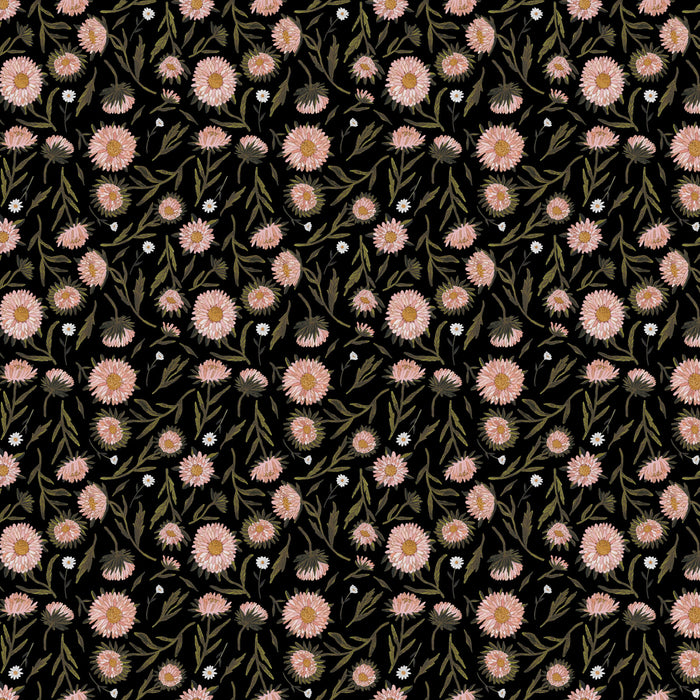 Nature Trail - Large Floral Black