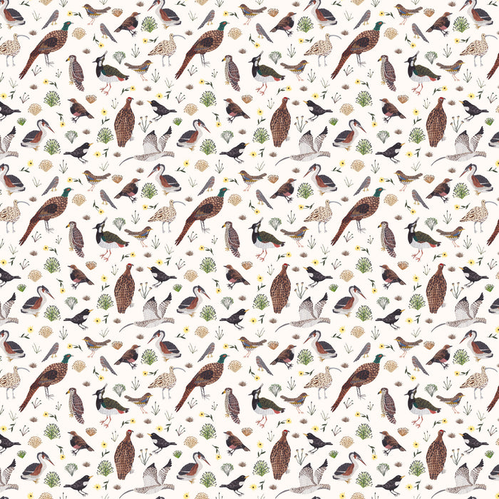 Nature Trail - Birds White