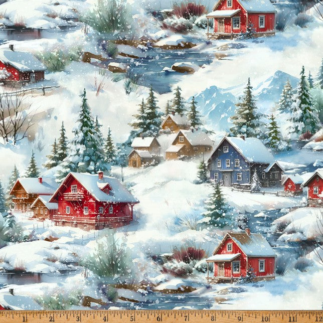 Cozy Tidings - Cabins Snow