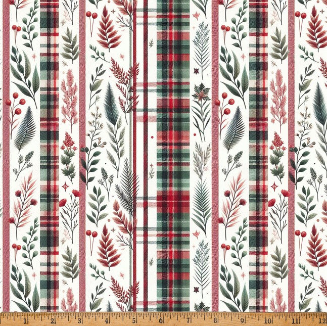 Cozy Tidings - Christmas Stripe