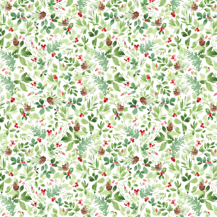 Santa Paws - Foliage White