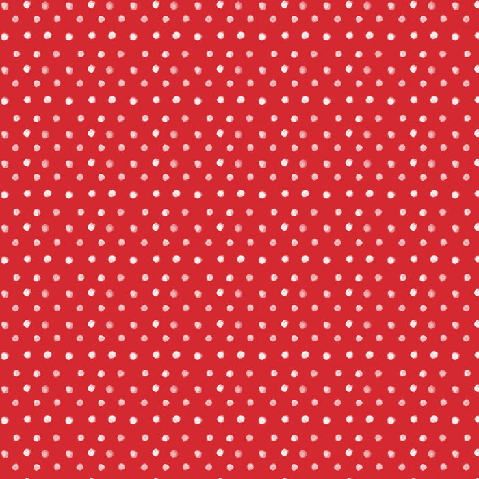 Santa Paws - Dots Light Red