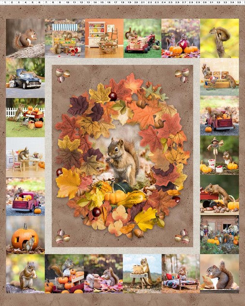The Secret Life of Squirrels III - Collage Multi