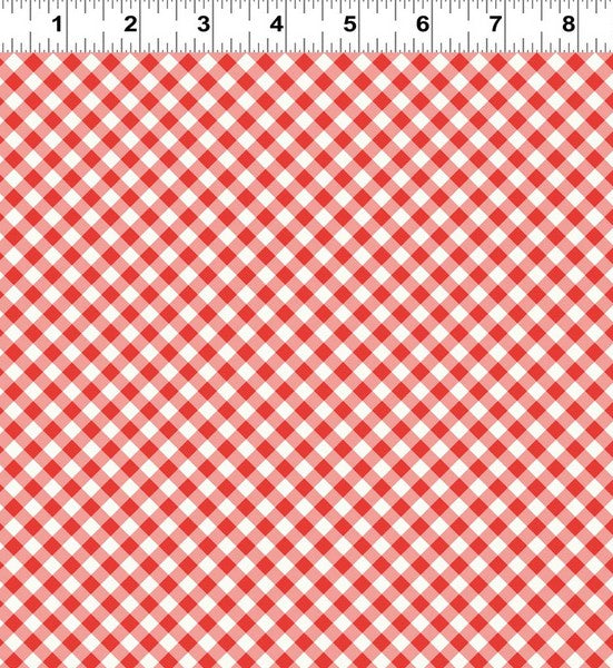 The Secret Life of Squirrels III - Plaid Red