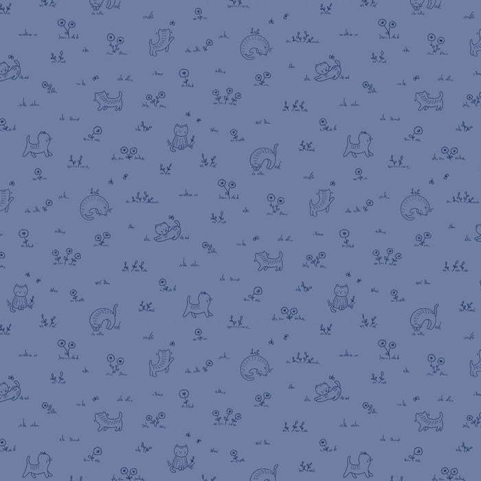 Kitten Fun - Playful Denim