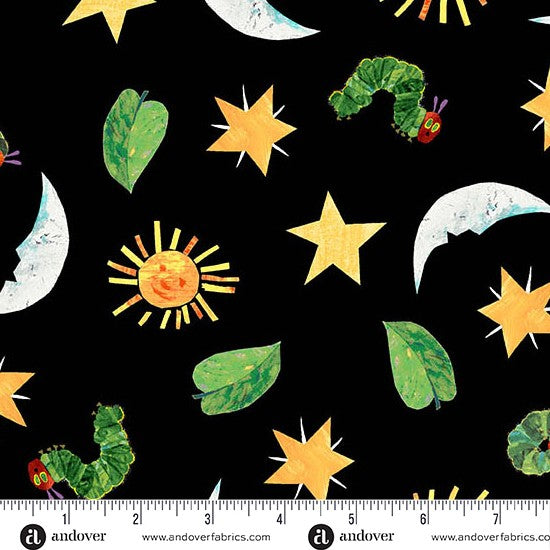 The Very Hungry Caterpillar - Snack Time Sun Moon & Stars Black