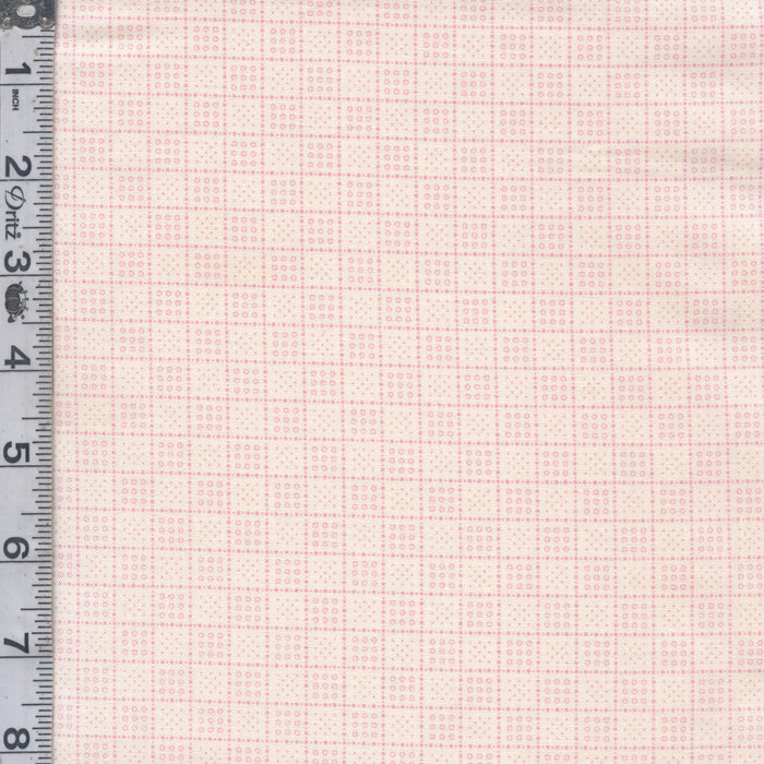 Dewdrops - Squares Pink