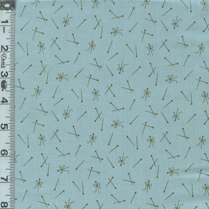 Sewing Basket - Pin Up Turquoise