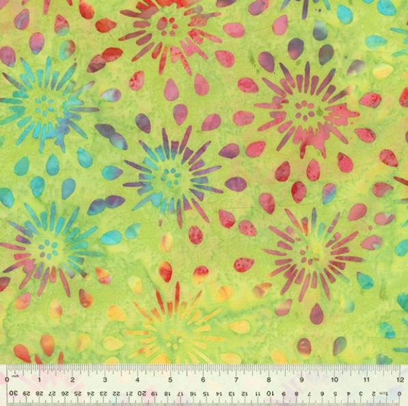 Confetti Batiks - Firework Green