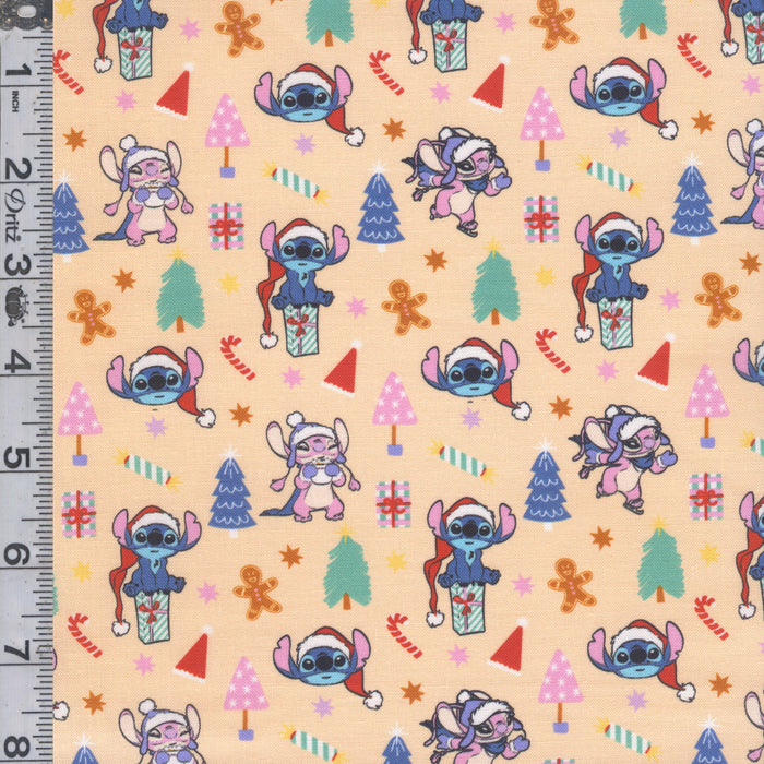 Winter Holiday IV - Stitch Festive Holidays Peach