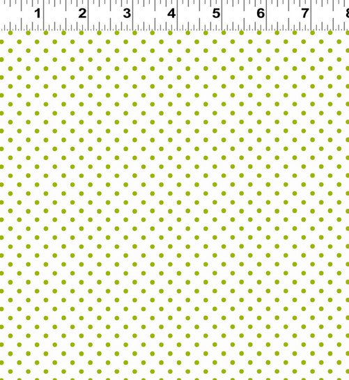 Flourish - Dots Light Olive 15-1/2" Remnant