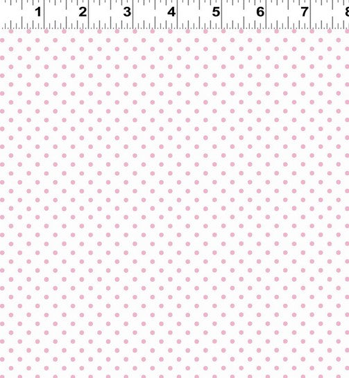 Flourish - Dots Pink 17" Remnant